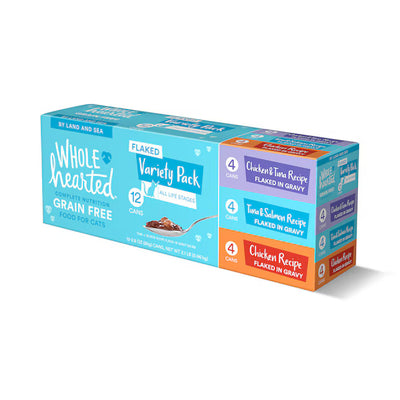 WholeHearted Adult Variety Pack Cat Food 2.1-lb 12-Pack
