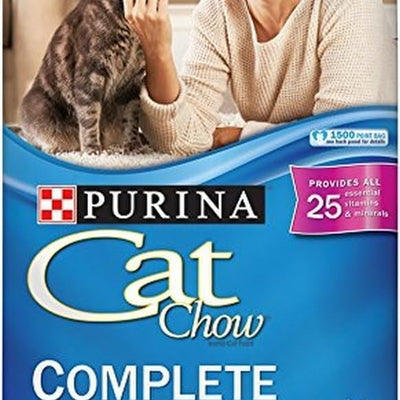 Purina Cat Chow Complete Dry Cat Food, 3.15-lb