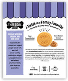 Three Dog Bakery Lick'n Crunch! Dog Treats, 13-oz