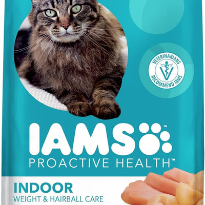 IAMS Proactive Health Indoor Dry Cat Food, Chicken & Turkey, 3.5-lb