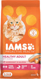 IAMS Proactive Health Healthy Adult Dry Cat Food, Salmon, 3.5-lb