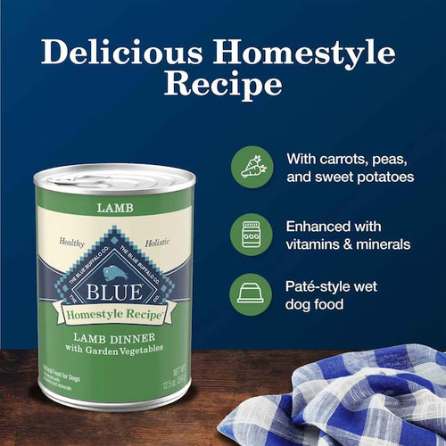 Blue Buffalo Adult Lamb Dog Food 12.5-oz
