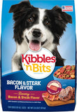 Kibbles 'n Bits Dry Dog Food, Savory Bacon & Steak Flavor, 3.5-lb Bag