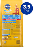 Pedigree Puppy Dry Dog Food, Grilled Steak & Vegetable, 3.5-lb