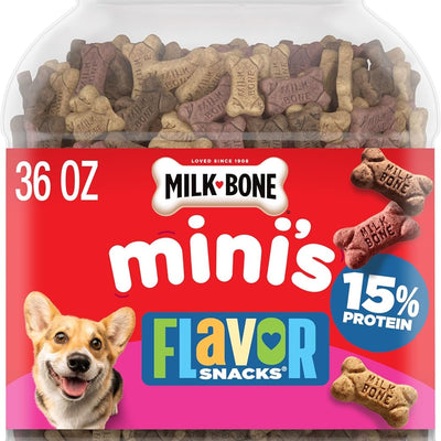 Milk-Bone Flavor Snacks Mini’s Dog Treats, 36-oz