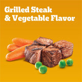 Pedigree Puppy Dry Dog Food, Grilled Steak & Vegetable, 3.5-lb